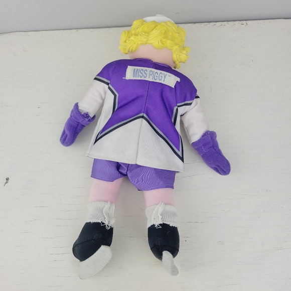 Miss Piggy Vintage Doll 1995 Muppets McDonalds NHL Collaboration - Picture 9 of 15